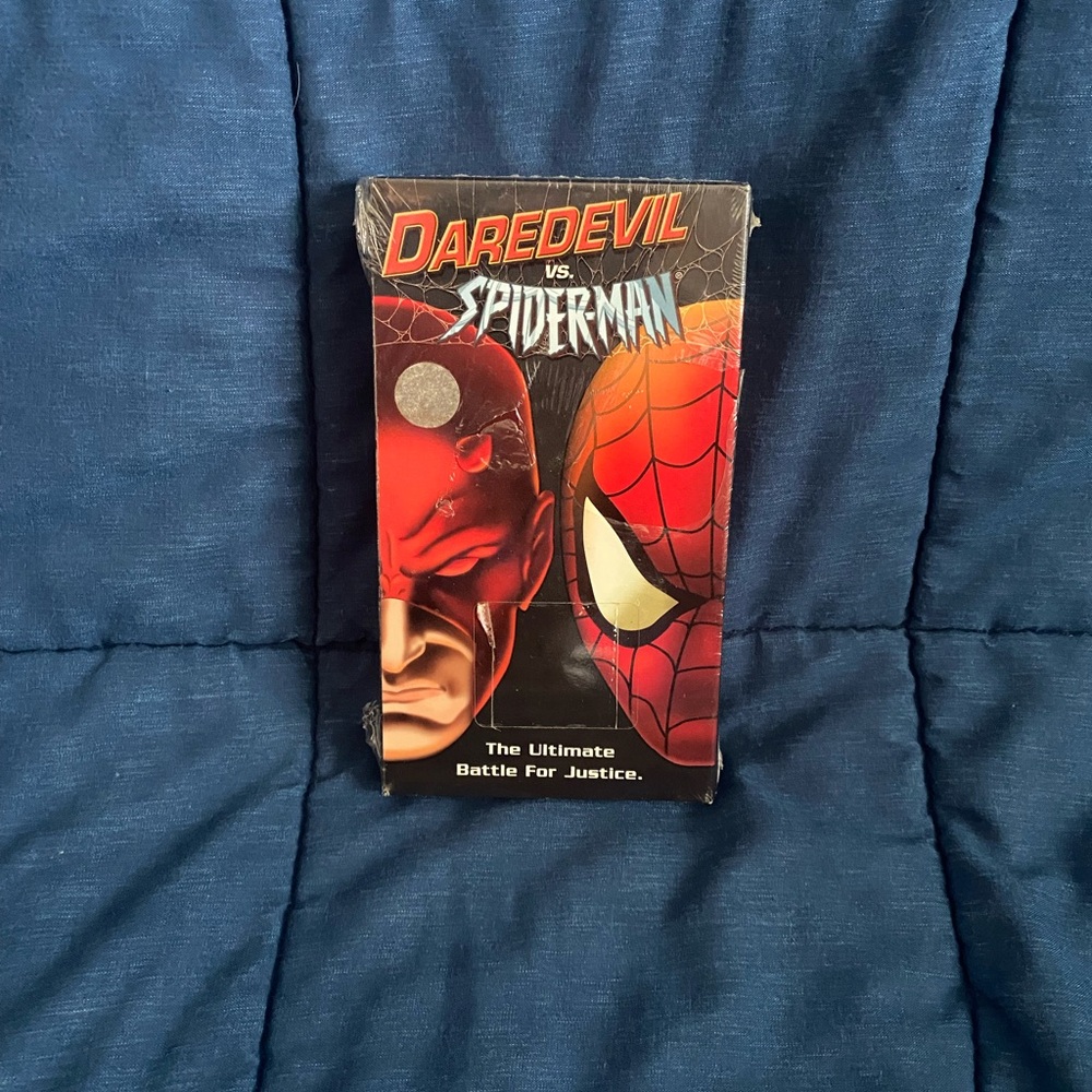SEALED Daredevil vs Spider-Man VHS 2003